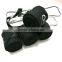 BLACK HORSE POLO WRAP WITH PVC BAG SET OF 4 EQUESTRIAN FLEECE HORSE POLO WRAP 10CM*3M SHOW JUMPING HORSE POLO WRAP BLACK