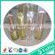 12ml 9ml empty glass bottle with nail polish brush cap, round glass bottle