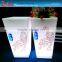rechargeable rectangle chair LED chLED funiture Colorful Changing LED flower style chair / Light/Colorful LED Night Light