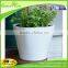 Outdoor christmas planter round flower box