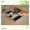 wholesale japanese compartments wood serving set tray