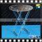Small acrylic folding table PMMA coffee tea table crystal plastic tray table from china manufacturer