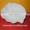 High quality star hotel white ceramic large sized leaf shaped fruit dish