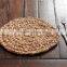 Braid water hyacinth place mat/table mat