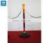 Plastic rope stanchion with PE material