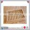 Hot sale wooden glass tea cup serving tray