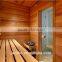 2016 High Quality Double Layer Durable Finland White Pine Material Traditional Sauna Room