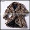 2017 New Fashion Thick Leopard Fake Fur Coat Women