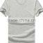 Fashion Best Selling Wholesale Cotton Custom Casual Men T Shirt V Neck