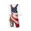 Custom and cheap fashionable wrestling singlets for sale