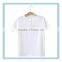 Casual Short Sleeve Viscose Spandex White Plain Design T Shirt For Women