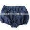 Blue denim baby shorts diaper cover for kids shorts boy shorts