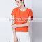 casual chiffon top women summer blouses plus size women blouses hot sale