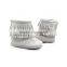 Baby Toddler Girls Boys Use Winter Warm Snow Boot moccasins Trimmed Boots Outdoor