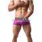 1 PCS Cool and refreshing underwear men sexy male boxers gauze Sheer lace shorts brand Mesh penis sheath see through men boxer