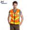 Hi Vis LED Police flashing safety reflective Vest