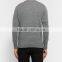 2017 Winter Newly Designed Cashmere Made Men's Shrug Sweater with Crew Neck