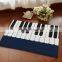 Personality Piano Carpet Bedroom Bedside Living Room Black And White Piano Children Pad Rug With Exquisite Handmade Wrapping