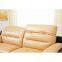 LBZ-3806# Yellow Leather Sectional Sofa 123 Living Room Leather Sofas