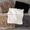 YRFUR YR165A Wholesale any size can be customized Rex Rabbit Fur Pillows Real Fur Pillow Cases