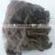animal fiber supplier, dehaired yak wool natural brown 19.0mic 26mm
