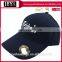 Wholesale beer opener bill Navy blue baseball cap promotion Brand beer factory letters embroidered baseball cap