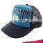 custom yupoong wholesale screen printing snapback cap , trucker hats