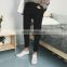 Peijiaxin Trousers Fashion Deisgn High Qualitly Black Ripped Jeans Men