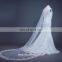 the fashion lace with beading bridal dresses illusion neckline wedding dresses