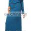 Fashion ladies long sleeve maxi formal dress