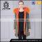 Korea style women hooded fur parka fur raccoon jacket with low price