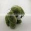 soft long plush stuffed toy green pv plush dog for promotion gifts