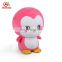 Custom cute soft pink plush penguin stuffed toy