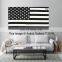 American Flag Tapestry Twin Christmas Gift USA flag Black and White hippie Mandala Dorm decor Wall Hanging Art Decor Hippie