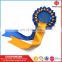 Wholesale customized horse show award ribbon rosette for promotional gift