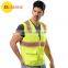 Adult reflex safety working vest with pockets