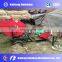 Tractor engine farm silage wrapping machine with roller