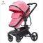 3 in 1 baby pram and car seat with stroller for newborn travel pushchair