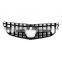GTR Style Front Grill Grille Silver 14-16 st for Mercedes Benz E-Class W207 C207