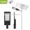 CB IECEE EER BIS CE Faner 2020 new led solar street light waterproof ip66 50W 100w 150W 5 years wattery solar street lights