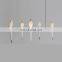 New Design Bird Simple White Paper Crane Pendant Lamp Chandelier