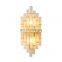 Golden crystal wall lamp LED living room decorative wall lamp