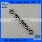 European type turnbuckle open body with Eye/Eye, Jaw/Jaw, Hook/Hook