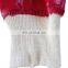 Oil & Chemical Resistant Hand Protection Cotton Interlock Knit Wrist Red PVC Gauntlet Gloves