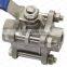 Bundor Stainless Steel Female Thread Ball Valve 4 inch 100mm 3PC Ball Valve
