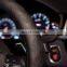 38cm Four Seasons Universal Sport Style Durable In Use PU Leather Steering Wheel Cover Car Styling Stickers Protect Accessories