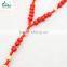 Red Rosary with Communion Cup Cross