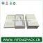custom cardboard white large rigid paper gift boxes with eva insert