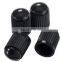 Hot sale Black Plastic Car Tire Valve Stem Air Caps Tyre Valve Cover