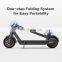 Hot selling electric scooter aluminum alloy folding scooter adult 2 wheel power scooter